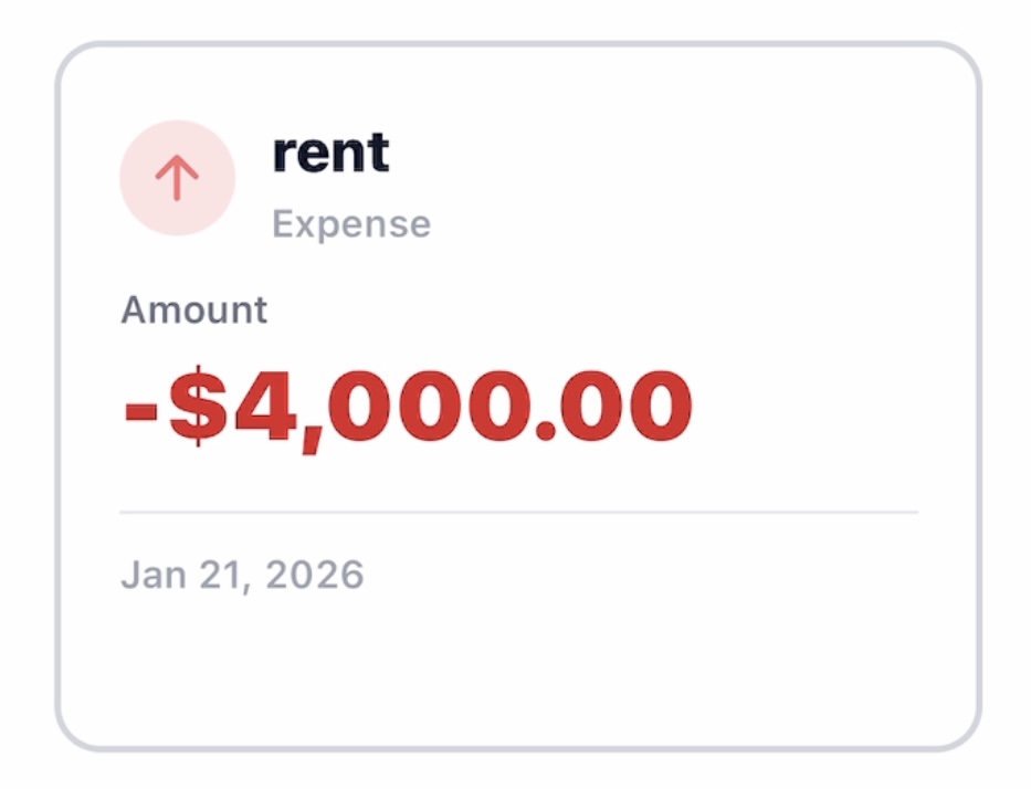 Smart Expense Tracking